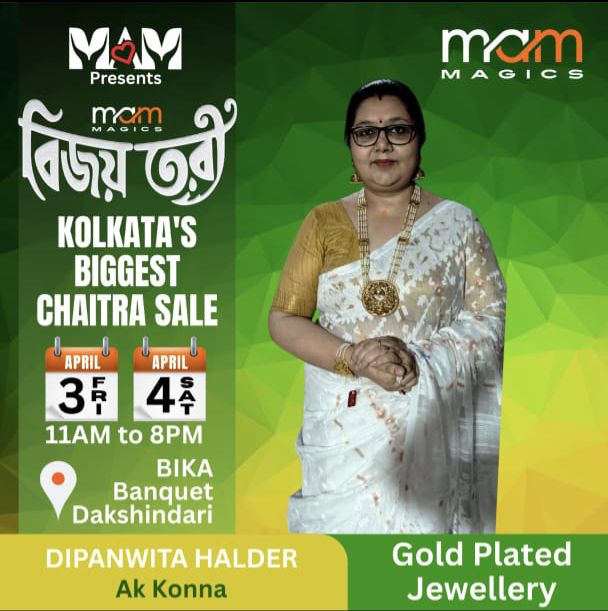 Bijoy Tori – Kolkata's Biggest Chaitra Sale | April 3–4 at BIKA Banquet, Dakshindari